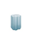 Kartell   Okra Vase Low Blue Lampemesteren