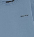 Lyle & Scott Collegegenser   Logo Crew   Power Blue   Lyle & Scott   10 11 år (140 146)   Collegegenser Blå Lyseblå