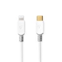 USB-C til Lightning-kabel 1 meter