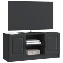  TV skap Svart 102 x 34,5 x 47 cm Konstruert tre