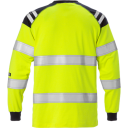 Fristads T-Shirt Långärmad Flamestat 7077 Tflh, Klass 3 Varsel Gul/marinblå Xl