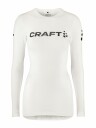 CRAFT NOR Pro Wool Extreme X LS Dame White/Blaze XL