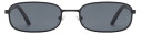 A. Kjærbede Noah Solbriller KL2506-001 - Unisex - Stainless Steel