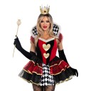 Hjerter Dame Deluxe Kostyme - Large