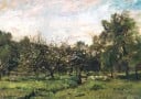 Boomgaard By Charles-François Daubigny Plakat Plakat / 50x70cm