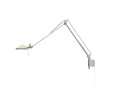 Luceplan Berenice Vegglampe 45x45 Grønn Glass/Alu