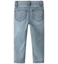 Name It NmmTheo Barnejeans med Bleket Denim i Blå 98