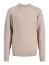Jack & Jones Junior Strikkegenser Ollie Crew Neck Grå 176