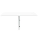 vidaXL Skrivebord med Skuff og Skap Hvit 100x40x73 cm