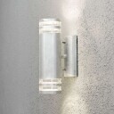 Konstsmide Modena vegglampe II opp/ned - Galvanisert