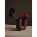 Muuto   Kink Vase H26,3 Deep Rød Lampemesteren