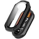 Beskyttelsesveske med skjermbeskytter til Huawei Band 9 / 9 NFC Svart