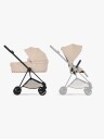 Cybex MIOS Comfort Duovogn Matt Black/Cozy Beige