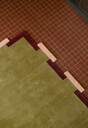 Layered Teklan Fregio Ullteppe 180x270 cm Olive / Blush
