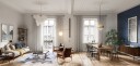 Wilton teppe   Feres grå/beige/multi Størrelse: 240 x 340 cm