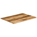  Bordplate naturlig kant 110x80x3,8 cm grovt heltre mangotre