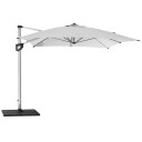 Cane line Hyde Luxe 300x400 cm Dusty White Frittstående parasoll