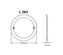 Elko Taklokk L-564 Plast PH