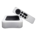 Apple TV 4K 2022 Deksel Silikon Hvit