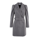 Savannah Dress Charcoal XS Blazer dress