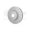Bremseskive HELLA 8DD 355 127-951