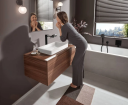 Hansgrohe Vivenis Servantbatteri 250 Uten Bunnventil, Sort Matt