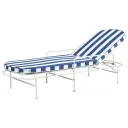 Brafab Arts solseng Soft White / Blue Stripes