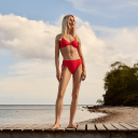 CCDK Copenhagen Diana Bikini Top W. Wire   Coral   D x 85