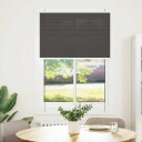  plisségardin sort 95x100 cm Stoff Bredde 94,4 Polyester