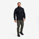 RevolutionRace Moss Pile Fleece Jacket Herre Black Størrelse:XL   Herre > Overdeler > Fleece & midlayers