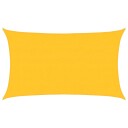 Solseil 160 g/m² rektangulær gul 5x8 m HDPE