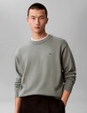 Calvin Klein Jeans Ls Ez Cotton Crewnk Sweater 12Gg Green L