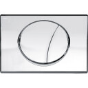 MEPAsun betjeningsplate, 2-delt, blank krom, utenpåliggende chrome