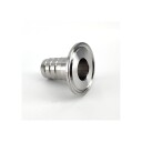 1.5" til 25mm nippel overgang Tri-Clamp rustfritt stål