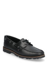 Tommy Hilfiger Hilfiger Light Lth Boat Shoe Black 43