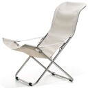 Fiam Fiesta hvilestol white/grey aluminium