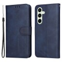 EIDERWOOD Samsung Galaxy S24 FE Skinndeksel med Lommebok og Stropp - Blå