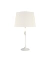 Romero Table Lamp White/Linen