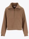 Twentyfour Mode Cozy Half Zip Brun 46