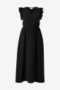 Only Carmakoma Maxikjole carMetta Life S/L Long Dress Wvn Svart