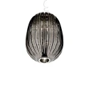 Foscarini Plass Grande LED Pendel Grå 4,9m