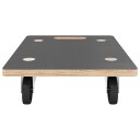 vidaXL Møbeltraller 2 stk rektangulær 80x55x11,5 cm