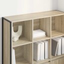  Bokskap 2 pcs Sonoma 99,5 x 30 x 108,5 cm Konstruert tre