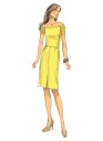Butterick 6129- Kjole E5 (14-16-18-20-22)