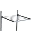 Tørkestativ Lundbergs Wide 600 mm Sølv