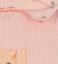 Konges Sløjd Body I/e   Hullmønster   Minnie   Pale Blush   Konges Sløjd   1 år (80)   Langermet Body   Rosa