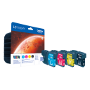 Originale Blekkpatroner Brother LC-1100HYVALBP Svart/Cyan/Magenta/Gul