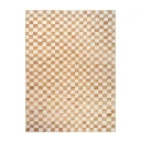 Ferm Living Håndvevd Ullteppe Check 200x300 cm Off White