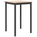vidaXL Barbord Naturlig 70 x 70 x 105 cm Massiv furu
