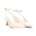 Stuart Weitzman Dame Sko Hvit 39 1/2 EU,